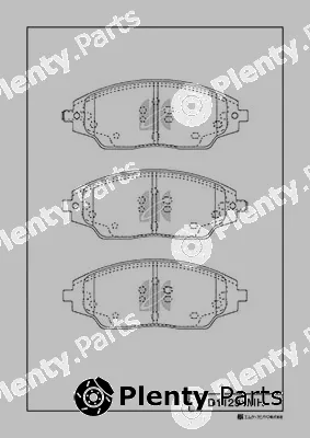 MK Kashiyama D11294MH — Brake Pad Set, disc brake