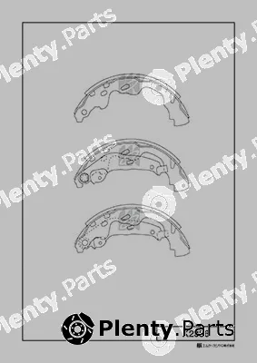 MK Kashiyama K2386 — Brake Shoe Set