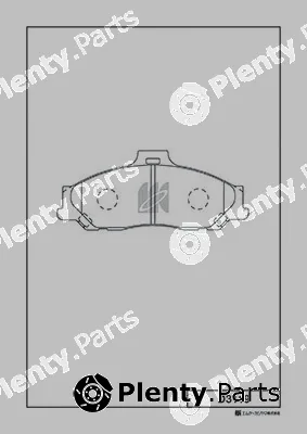MK Kashiyama D3119 — Brake Pad Set, disc brake