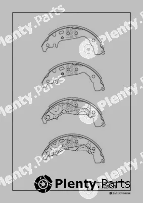 MK Kashiyama K2421 — Brake Shoe Set
