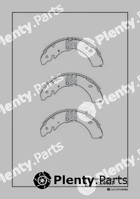 MK Kashiyama K4467 — Brake Shoe Set