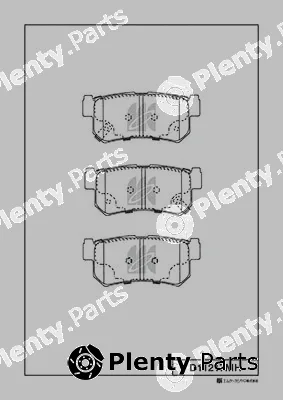 MK Kashiyama D11217MH — Brake Pad Set, disc brake
