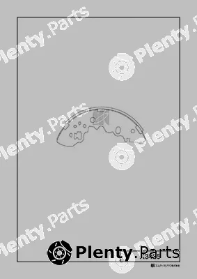 MK Kashiyama K3425 — Brake Shoe Set