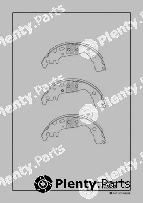 MK Kashiyama K2383 — Brake Shoe Set