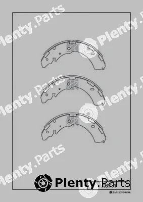 MK Kashiyama K6741 — Brake Shoe Set