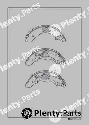 MK Kashiyama K5530 — Brake Shoe Set