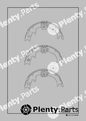 MK Kashiyama K2392 — Brake Shoe Set