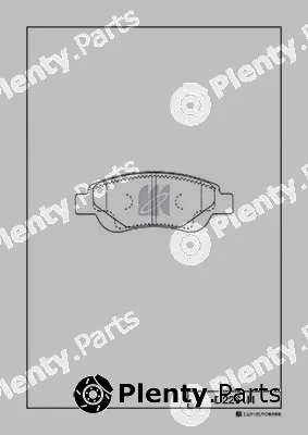 MK Kashiyama D2264H — Brake Pad Set, disc brake