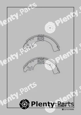 MK Kashiyama K0034 — Brake Shoe Set