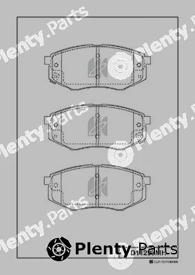 MK Kashiyama D11299MH — Brake Pad Set, disc brake