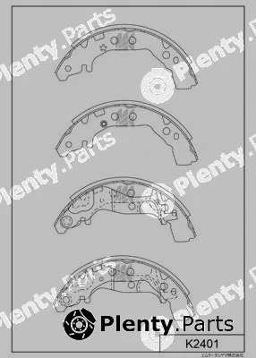 MK Kashiyama K2401 — Brake Shoe Set