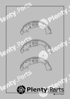 MK Kashiyama K2342 — Brake Shoe Set