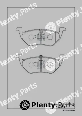 MK Kashiyama D3151 — Brake Pad Set, disc brake