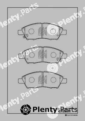 MK Kashiyama D1288M — Brake Pad Set, disc brake