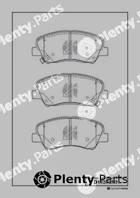 MK Kashiyama D11376MH — Brake Pad Set, disc brake