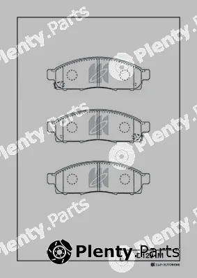 MK Kashiyama D1294M — Brake Pad Set, disc brake