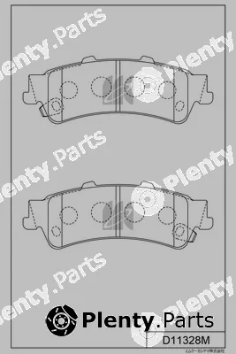 MK Kashiyama D11328M — Brake Pad Set, disc brake
