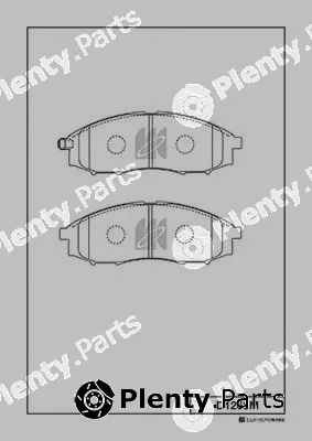MK Kashiyama D1263M — Brake Pad Set, disc brake