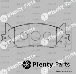 Advics SN947 — Brake Pad Set, disc brake