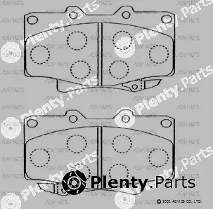 Advics A1N023 — Brake Pad Set, disc brake