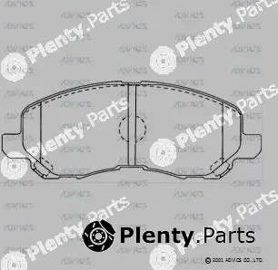 Advics SN889 — Brake Pad Set, disc brake