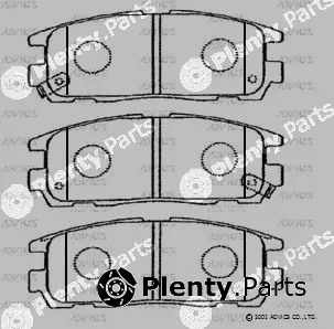 Advics J2N009 — Brake Pad Set, disc brake