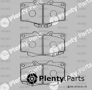 Advics A1N029 — Brake Pad Set, disc brake