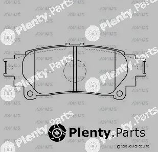 Advics A2N194 — Brake Pad Set, disc brake