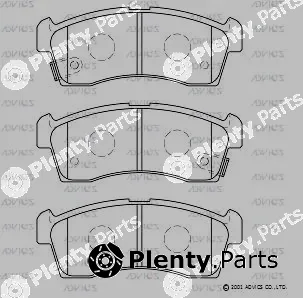 Advics H1N052 — Brake Pad Set, disc brake