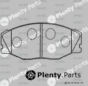 Advics A1N019 — Brake Pad Set, disc brake