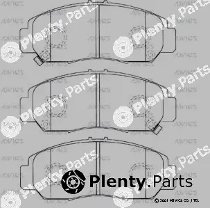 Advics SN435P — Brake Pad Set, disc brake