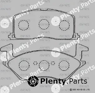 Advics A1N043 — Brake Pad Set, disc brake