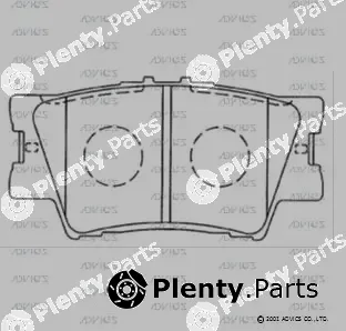 Advics SN134 — Brake Pad Set, disc brake