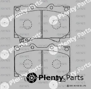 Advics A1N144 — Brake Pad Set, disc brake