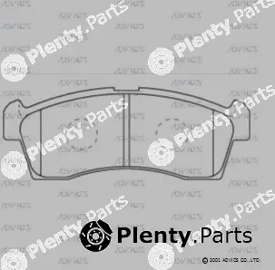 Advics SN935 — Brake Pad Set, disc brake