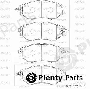 Advics SN916P — Brake Pad Set, disc brake