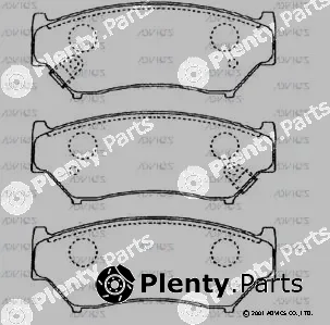 Advics H1N059 — Brake Pad Set, disc brake
