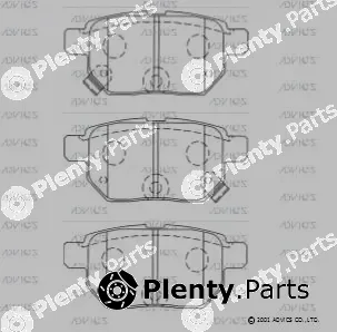 Advics SN953P — Brake Pad Set, disc brake