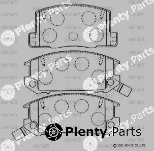 Advics A2N044 — Brake Pad Set, disc brake
