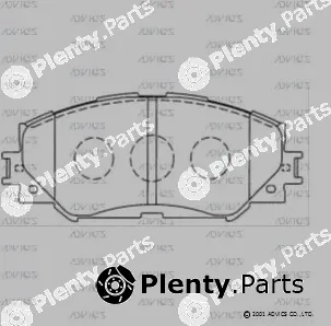 Advics SN138 — Brake Pad Set, disc brake