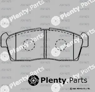 Advics D1N075 — Brake Pad Set, disc brake