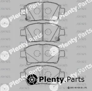 Advics A1N068 — Brake Pad Set, disc brake