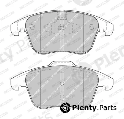 Ferodo FDB4897-D — Brake Pad Set, disc brake PREMIER FRICTION