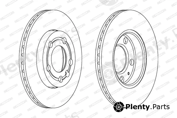 Ferodo DDF1164 — Brake Disc PREMIER