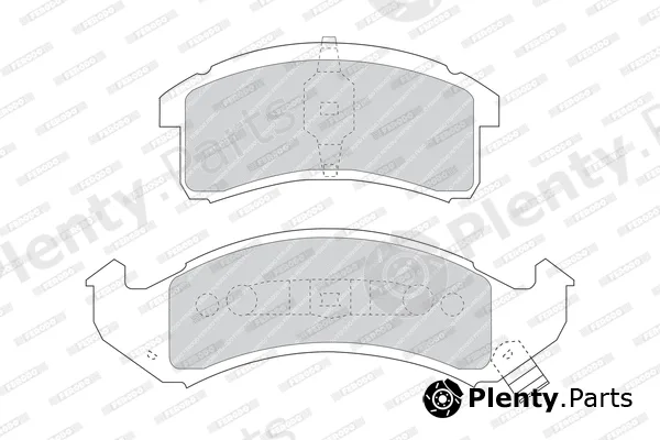 Ferodo FDB975 — Brake Pad Set, disc brake PREMIER