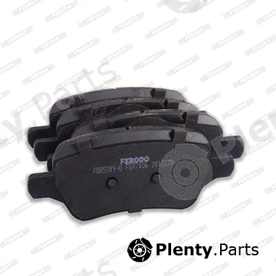 Ferodo FDB5189-D — Brake Pad Set, disc brake PREMIER FRICTION