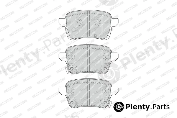 Ferodo FDB4879 — Brake Pad Set, disc brake PREMIER ECO FRICTION