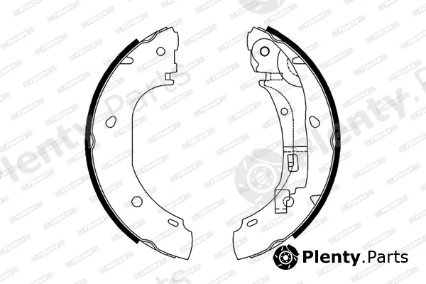 Ferodo FSB652 — Brake Shoe Set PREMIER