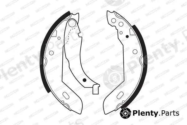 Ferodo FSB183 — Brake Shoe Set PREMIER