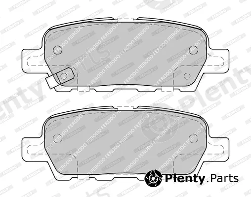 Ferodo FDB4782-D — Brake Pad Set, disc brake PREMIER FRICTION